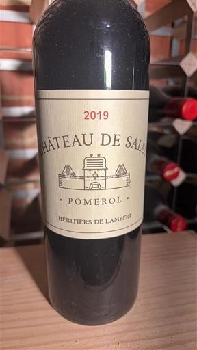 Bordéus Pomerol Château Sales 2019