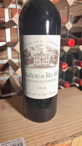 Bordeaux Lalande-de-Pomerol Château Bel-Air 2018
