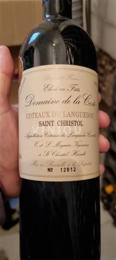 Languedoc Languedoc-ylängöt Domaine La Coste 2001