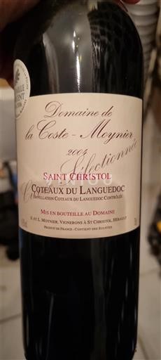 Languedoc Languedoc-ylängöt Domaine La Coste Moynier Sélection Vieilles Vignes 2004