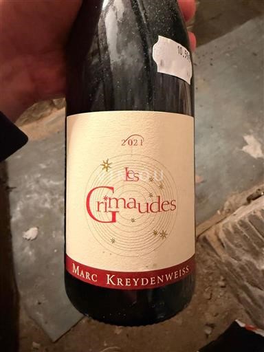 Údolí Rhôny Nespecifikováno Marc Kreydenweiss Les Grimaudes 2021