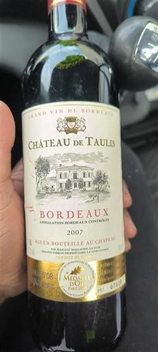 Bordeaux Château Taulis 2007