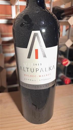 Salta Não especificado Altupalka Malbec-Malbec 2015
