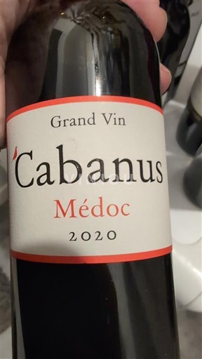 Бордо Медок Cabanus 2020