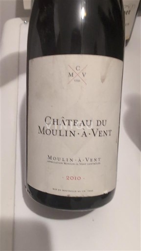 Beaujolais Moulin-à-vent Château Moulin-à-Vent 2010