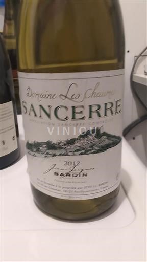 Valle della Loira Sancerre Domaine Les Chaumes 2012