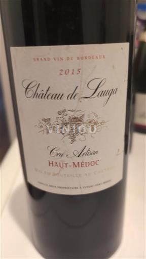 Bordeaux Haut-Médoc Château Lauga 2015
