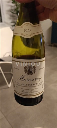 Bourgogne Premier Cru Denis Marçon Clos des Montaigus 2023