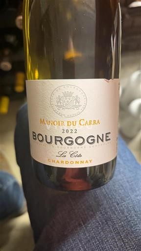 Bourgogne Manoir du Carra La Côte 2022
