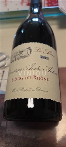 Údolí Rhôny Côtes-du-Rhône Domaine Domaines André Aubert La Serine 2022