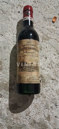 Bordeaux Saint-Estèphe Château Laffitte Carcasset 1976