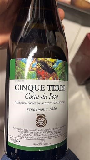 Ligurie Cinque Terre Azienda Agricola Cooperativa Cinque Terre Costa da Posa 2020