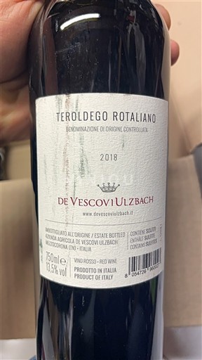 Трентіно-Альто-Адідже Терольдего Ротальяно De Vescovi Ulzbach 2018