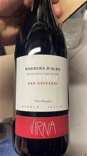 Piemonte Barbera d'Alba Virna San Giovanni 2015