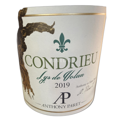 Vallée du Rhône Condrieu Anthony Paret Lys de Volan 2019