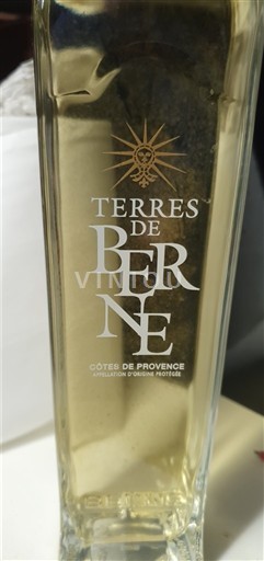 Provenza Côtes de Provenza Château Berne Terres de Berne 2019