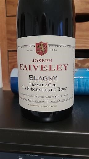 Vina Rouge sec La Pièce sous le Bois Domaine Faiveley 2017 Francija Burgundija Blagny AOC Premier Cru