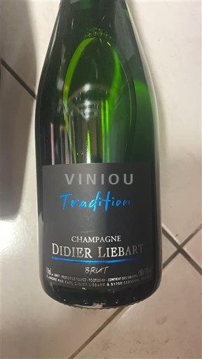Champagne Champagner Didier Liebart Tradition Ohne Jahrgang