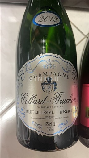 Champagne Champagner Collard-Truchon Brut Millésimé 2012