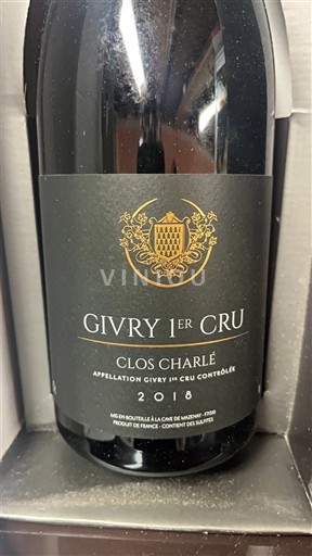 Burgundija Ni doloceno Premier Cru Domaine Mouton Clos Charlé 2018