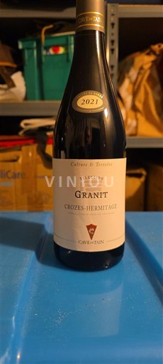 Rhônen laakso Crozes-Hermitage Cave de Tain Granit Sélection 2021