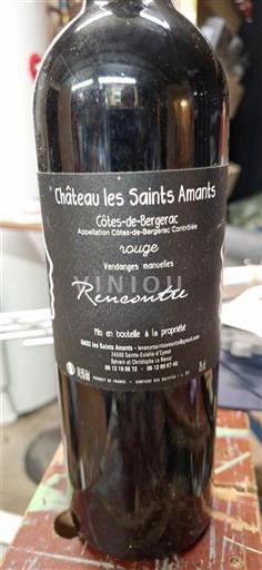 Sud-Ouest Côtes-de-bergerac Château Les Saints Amants Rencontre Non Millésimé