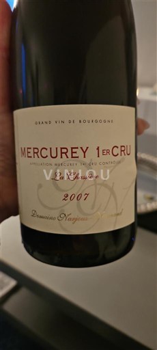 Burgundsko Mercurey Premier Cru Domaine Negron La Chasière 2007