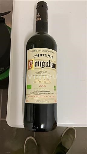 Burdeos Castillon-costas-de-burdeos Château Pongaban 2020