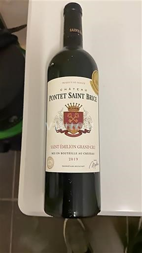 Bordeaux Saint-Émilion Grand Cru Grand Cru Château Pontet Saint Brice 2019