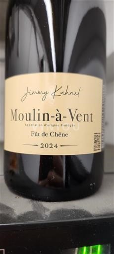 Beaujolais Moulin-à-vent Jimmy Kuhnel Fût de Chêne 2024