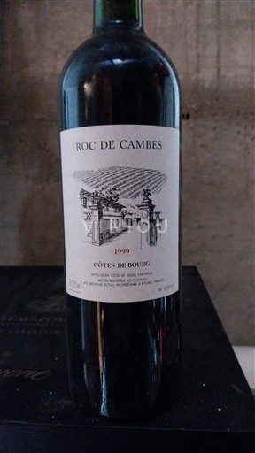 Bordeaux Côtes-de-bourg Roc de Cambes 1999