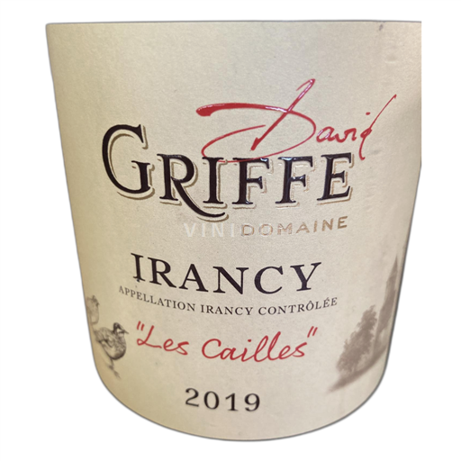 Burgundi Irancy Domaine David Griffe Les Cailles 2019