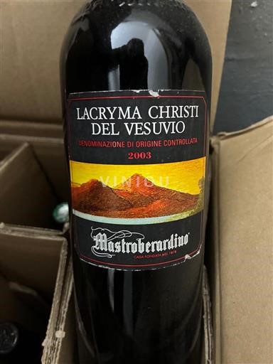 Campania Ikke specificeret Mastroberardino 2003