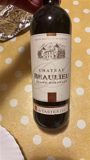 Bordeaux Château Beaulieu 2018