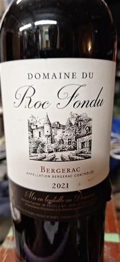 Sudoeste Bergerac Domaine Roc Fondu 2021