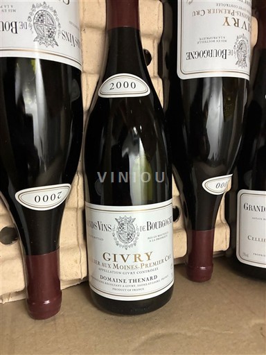 Бургундія Гіврі Premier Cru Domaine Thenard Clos Saint-Pierre aux Moines Premier Cru 2000