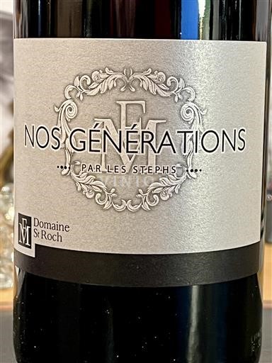 Rhônetal Vacqueyras Domaine Saint-Roch Nos Générations 2022
