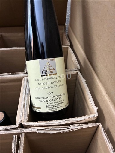 Nahe Gutverwaltung Niederhausen Schlossböckelheim Niederhäuser Hermannshöhle Riesling Eiswein 2001