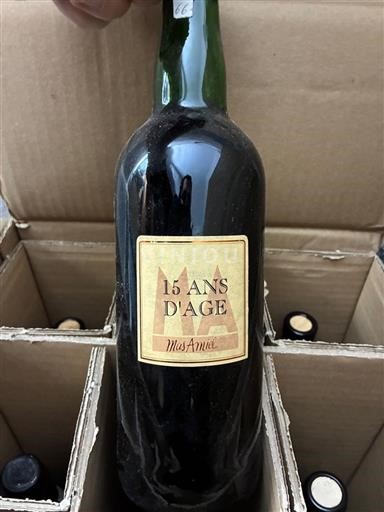 Roussillon Maury Mas Amiel 15 Ans d'Âge Não Sazonado