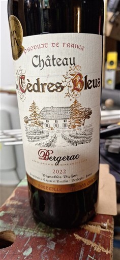 Sud-Ouest Bergerac Château Cèdres Bleus 2021