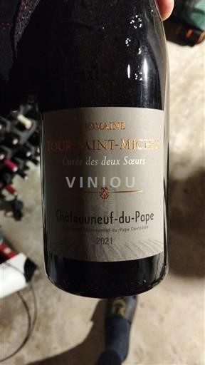 Vale do Ródano Châteauneuf-du-Pape Domaine Tour Saint-Michel des deux Sœurs 2021