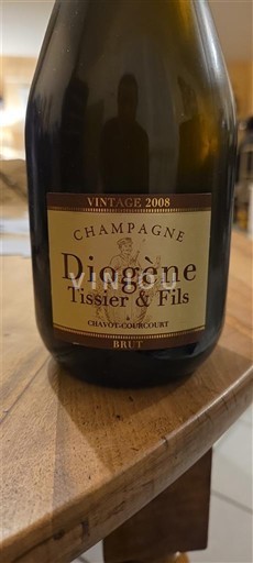 Champagne Champagner Diogène Tissier & Fils 2008