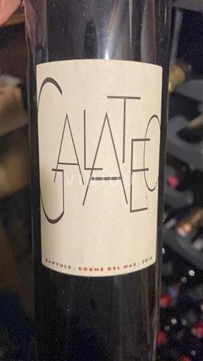 Rượu vang Rouge sec Galateo Coume del Mas 2018 Pháp Roussillon Banyuls AOC