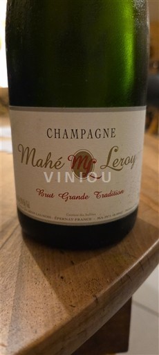 Champagne Champagner Mahé Leroy Brut Grande Tradition Ohne Jahrgang