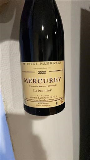 Бургундія Меркуре Michel Sarrazin La Perrière 2022
