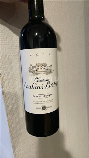 Бордо Пессак-Леоньян Grand Cru Château Couhins-Lurton 2010