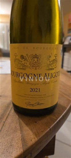 Bourgogne Bourgogne Aligoté François Chauvé 2021