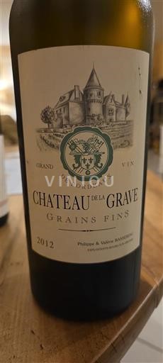 Bordeaux Côtes-de-bourg Château La Grave Grains Fins 2012