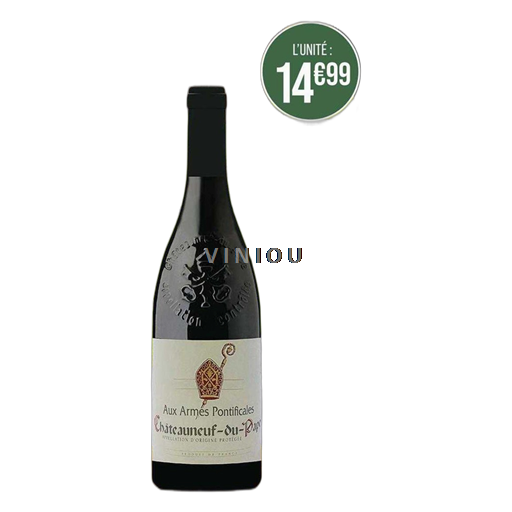 Vale do Ródano Châteauneuf-du-Pape Aux Armes Pontificiales 2023