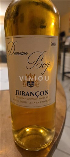 Jihozápad Jurançon Domaine Boy 2018